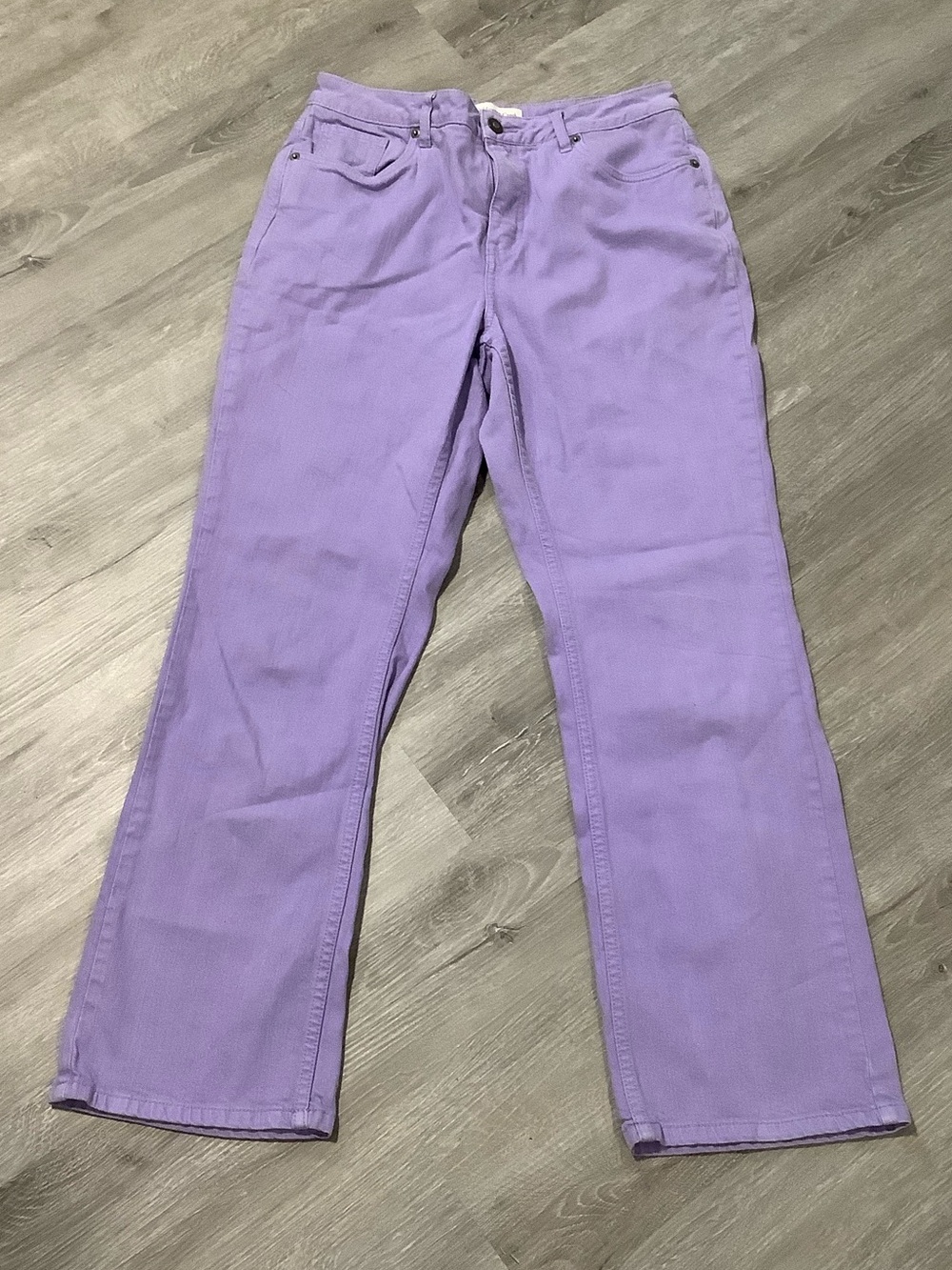 Coldwater Creek lilac colored denim jeans